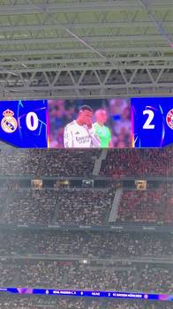 太快了😅拜仁下半场开场20秒闪击皇马，球迷都来不及回到座位